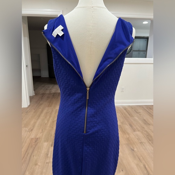 Bisou Bisou Michele Bohnot Ruched Dress Size 10 - Picture 2 of 13